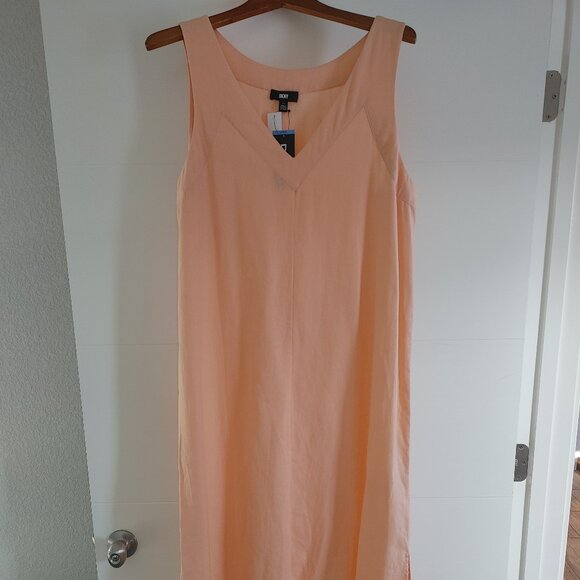 Women's MAXI Linen Dress Size: L - Picture 2 of 16